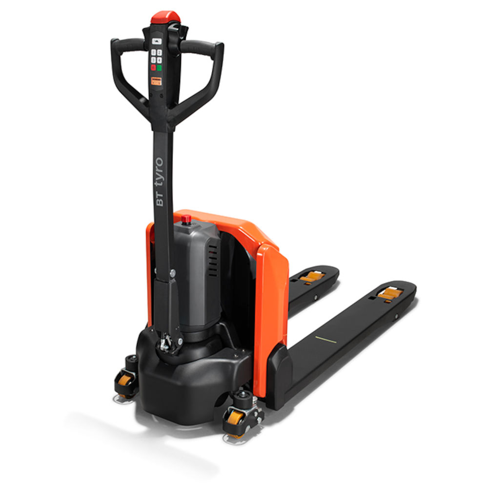 BT Tyro 1.3t with Lithium-ion - Powered pallet trucks | Toyota Material ...